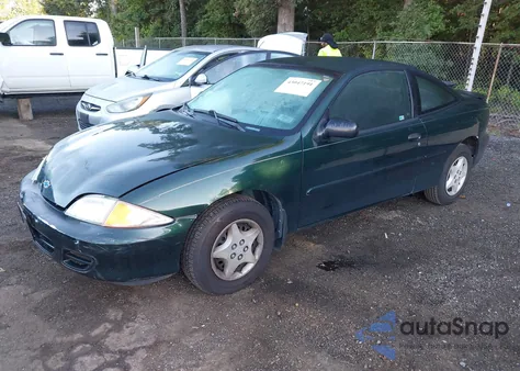 2002 Chevrolet Cavalier from USA, damaged, VIN 1G1JC124227409119